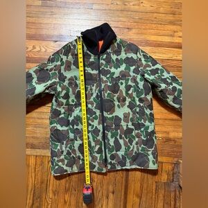 VNT Reversible Thermal Camo Jacket-orange -Insulated-no Brand